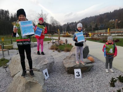 Dekoracja zwycięzców